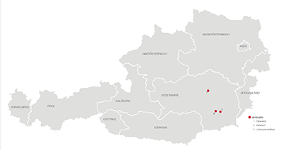 Unsere Standorte in Österreich